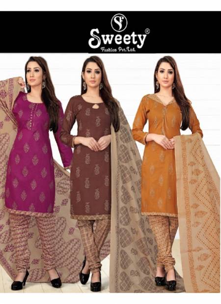Sweety Bubbly Vol 125 Latest Collection Of Printed Pure Cotton Regular wear Dress Material  Catalog