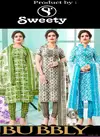 Sweety Bubbly Vol 79 Casual Wear Printed Cotton Dress Material Collection