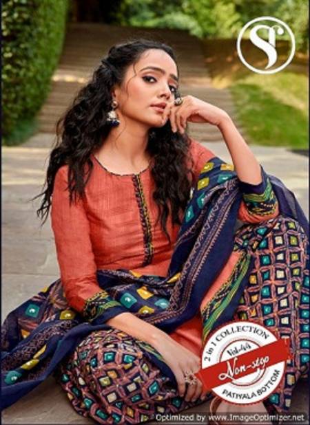 Sweety Non Stop 44 Latest Regular Wear Soft Cotton Printed Dress Material Collection  Catalog