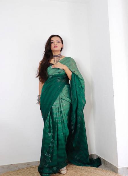 Taapsee By DAC Simmer Patti Silk Readymade Saree Suppliers In India