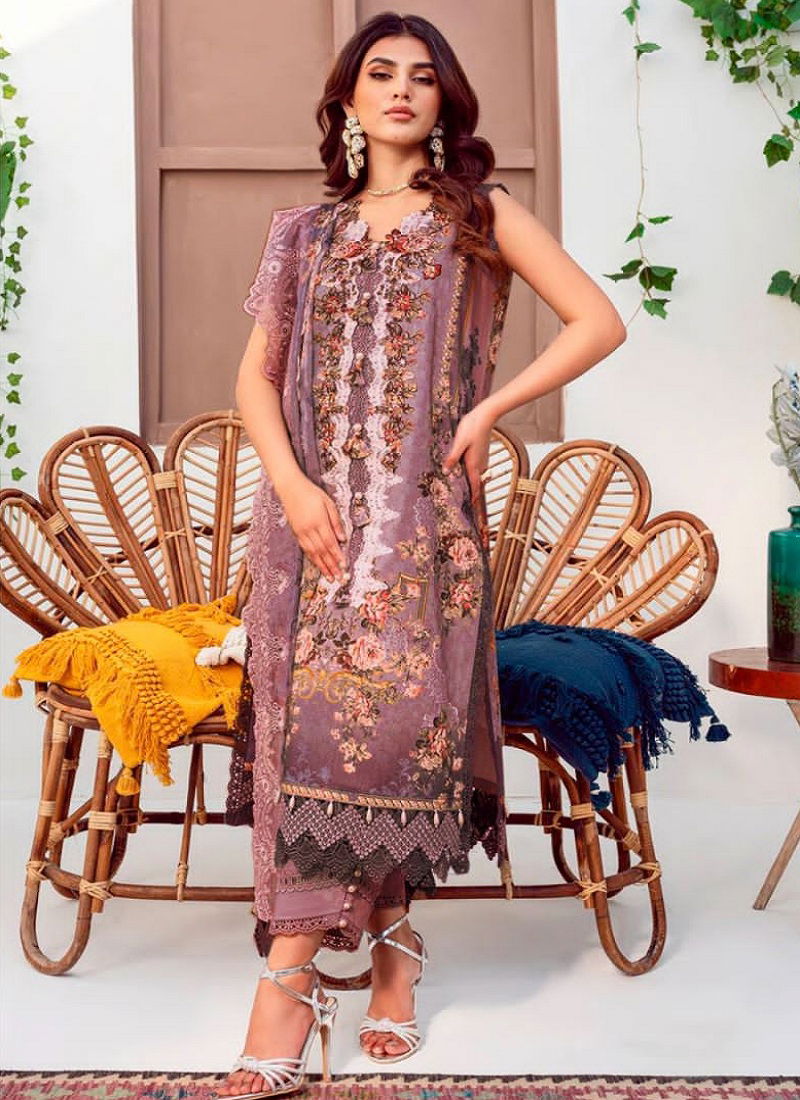 Taj 575 And 576 Cotton Dupatta Pakistani Salwar Suits Orders In India Catalog