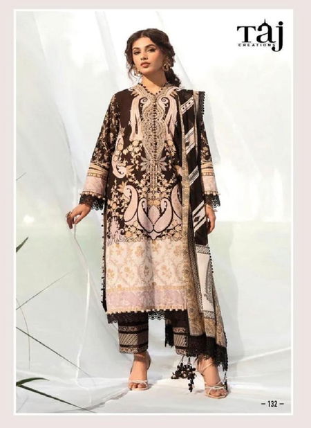 Taj Jade Solitaire 132 Cotton Pakistani Suits Wholesale Price In Surat
 Catalog