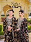 Tanaya By Belliza Viscose Rayon Printed Dress Material Wholesalers In Delhi