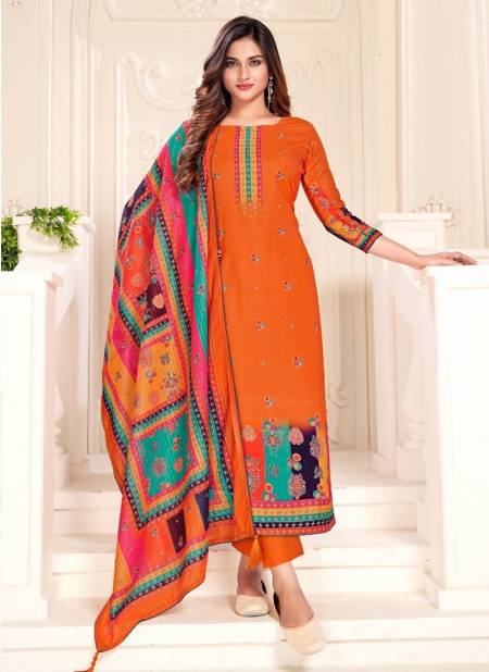 Tanishk Ek Punjabi Kudi Printed Wholesale Dress Material Catalog