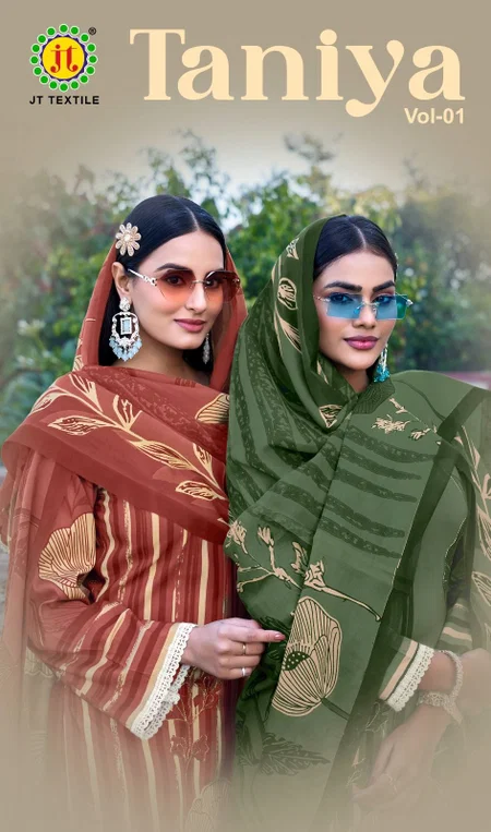 Taniya By Jt Rayon Bites Dress Material Wholesale Clothing Distributors In India
