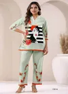 Tanyaa P 256 Cotton With Fancy Printed Co Ord Set Suppliers In India