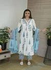 Tanyaa P 280 Beautiful Cotton Printed Kurti Bottom With Dupatta Orders In India