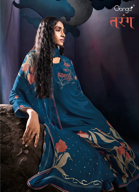 Tarang By Ganga Bemberg Silk Designer Salwar Kameez Wholesale Market In Surat