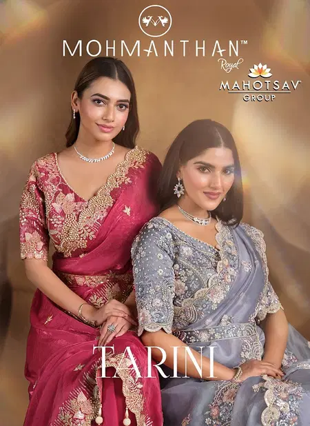 Tarini Mohmanthan Royal By Mahotsav Designer Party Wear Saree Suppliers In India Catalog