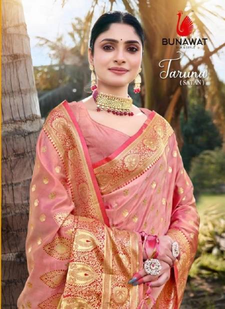 Taruna By Bunawat Wedding Wear Satin Silk Sarees Wholesale Market In Surat
 Catalog
