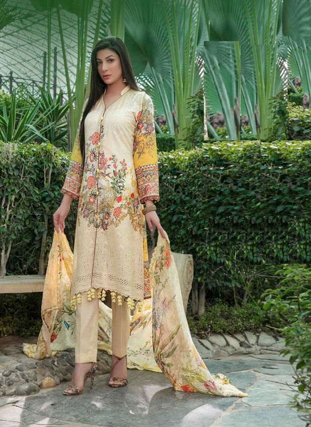 Tawakkal Opulence 4 Karachi Cotton Printed Casual Wear Designer Dress Material Collection
