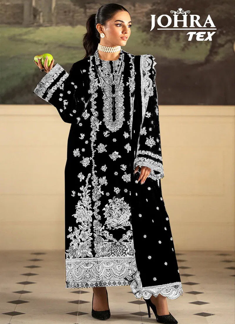 Tex 158 A And B by Johra Embroidered Pakistani Salwar Kameez