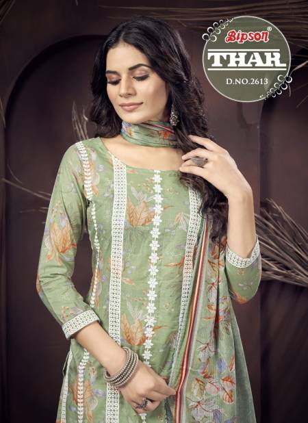 Thar 2613 By Bipson Embroidery Pure Cotton Dress Material Wholesale Market In Surat Catalog