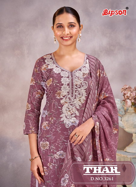Thar 3261 By Bipson Cotton Printed Dress Material Exporters In India