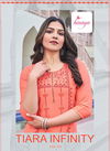 Tiara Infinity Vol 1 By Hinaya Rayon Printed Kurtis Wholesale Shop In Mumbai