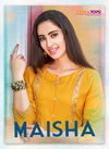 Tips & Tops Maisha Latest Designer Casual Wear Heavy Rayon Kurtis With Pant With Work Collection 