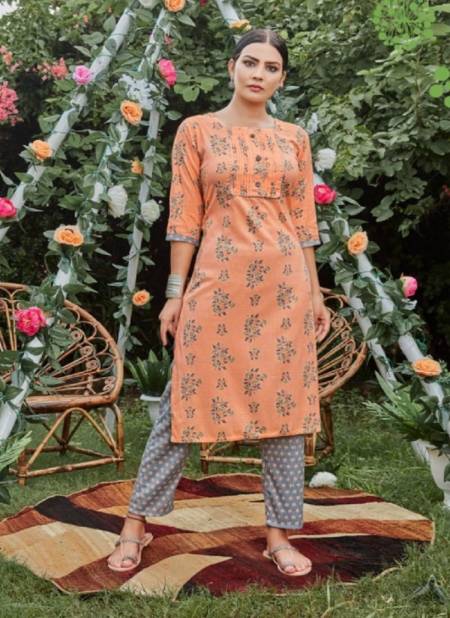 Tips Tops Merlyn 2 Fancy Ethnic Wear Heavy Rayon Kurti With Bottom Collection