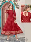 Tips Tops Monalisa Ethnic Wear Heavy Rayon Printed Anarkali Kurti Collection
