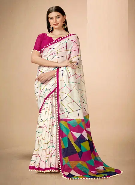 Tosh By Kashvi Printed Daily Wear Sarees Catalog Catalog