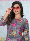 Trendy Aktara Regular Latest Designer Casual Wear Heavy Rayon Crepe Printed Kurtis Collection