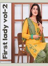 Trendy First Lady 2 Latest fancy Regular Casual Wear Rayon Printed Readymade Collection
