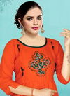 Trendy Malang 2 Latest Festive Wear Rayon With Handwork Designer Kurtis Collection

