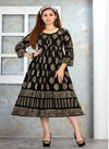 Trendy Nakshtra Ethnic Wear Rayon Printed Designer Anarkali Kurtis Collection
