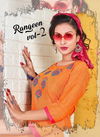 Trendy Rangeen 2 Latest fancy Regular Wear Rayon Designer Kurtis Collection
