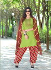 Trendy Sonam Latest Ethnic Wear Printed Rayon Designer Ready Made Collection
