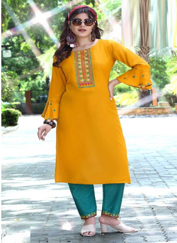 Trisha Ethnic Wear Latest Fancy Kurti With Bottom Collection
