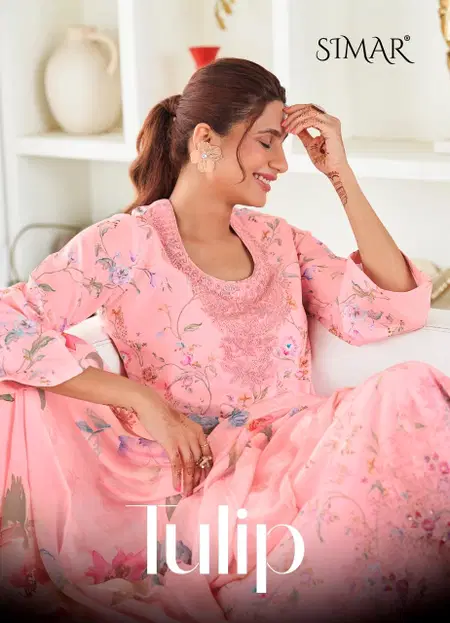 Tulip By Glossy Simar Lawn Cotton Printed Dress Material Wholesale Online