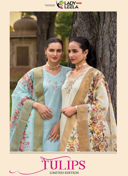 Tulips By Lady Leela Viscose Silk Designer Readymade Suits Wholesale Shop In Surat Catalog