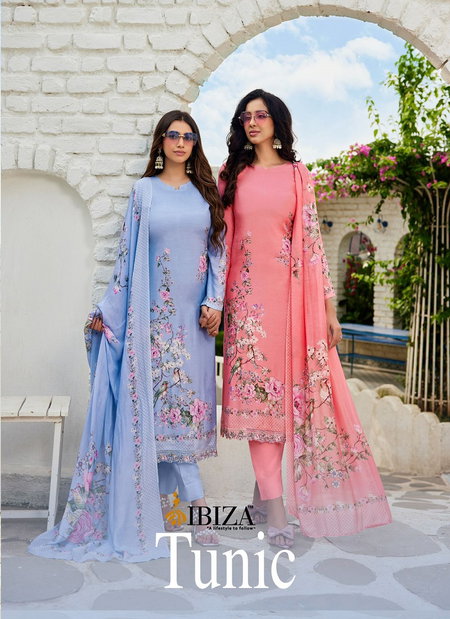Tunic By Ibiza Bemberg Maslin Printed Designer Salwar Kameez Suppliers In India