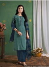 Tunic House Eba 3 Muslin Silk Fancy Ethnic Wear Designer Ready Made Collection
