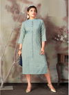 Tunic House N4u Nagina Fancy Casual Wear Handloom Cotton Kurti Collection