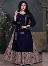 Tunic House Nexa 4 Embroidery Fancy Ethnic Wear Rayon With Embroidery Kurtis With Skirt Collection 
