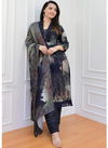 Uber By Tdg Printed Kurti With Bottom Dupatta Orders in India