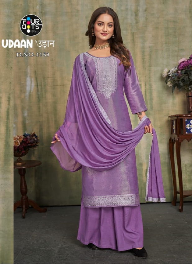 Udaan Four Dots Shimmer Designer Salwar Kameez Wholesale Market In Surat
