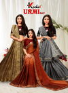 Urmi 2 Black Moss Latest Fancy designer Casual Wear Printed Heavy Sarees Collection
