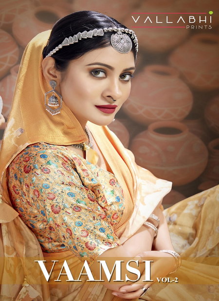 Vaamsi Vol 2 By Vallabhi Brasso Printed Sarees Wholesale Price In Surat