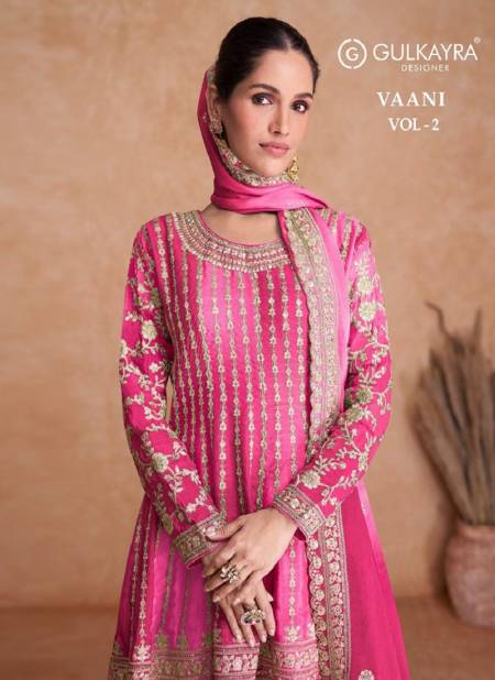 Vaani Vol 2 By Gulkayra 7407 Series Sharara Readymade Suits Wholesalers In Delhi Catalog