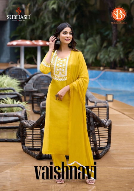 Vaishnavi By Sbs Zara Silk Surat Kurti With Bottom Dupatta Wholesale Market