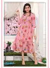 Valas Cherry 4 Stylish Designer Fancy Wear Georgette Kurti Collection