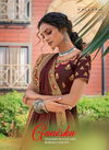 VALLABI PRINTS GANISKA Latest Fancy Designer Heavy Festive Wear Vichitra Silk Printed Saree Collection