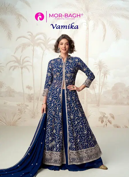 Vamika By Aashirwad Real Georgette Readymade Suits Suppliers In India