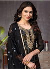 Vandana 3 Latest Fancy Regular Casual Wear Churidar Banarasi jacquard Dress Material Collection
