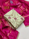 Vandana 4 Latest Fancy Designer Casual Wear Handwork Fancy Cotton Dress Material Collection
