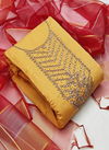 Vandana 7 Latest Fancy Designer Heavy Casual Wear Chanderi Cotton Dress Material Collection

