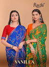 Vanilla Vol 7 By Ruchi Digital Printed Chiffon Sarees Wholesale Price In Surat