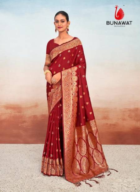 Vanshika By Bunawat Designer Wedding Wear Silk Sarees Wholesale Market In Surat
 Catalog